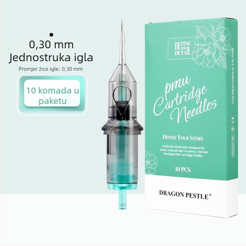Jednokratna All-in-One PMU igla za tetoviranje obrva, usana i konture očiju