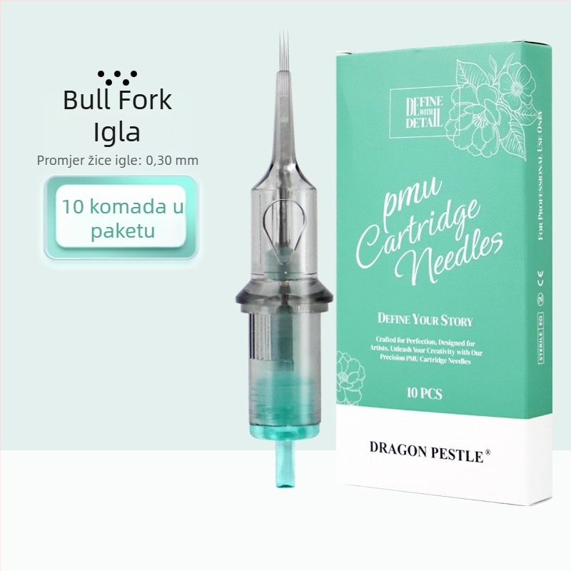 Jednokratna All-in-One PMU igla za tetoviranje obrva, usana i konture očiju