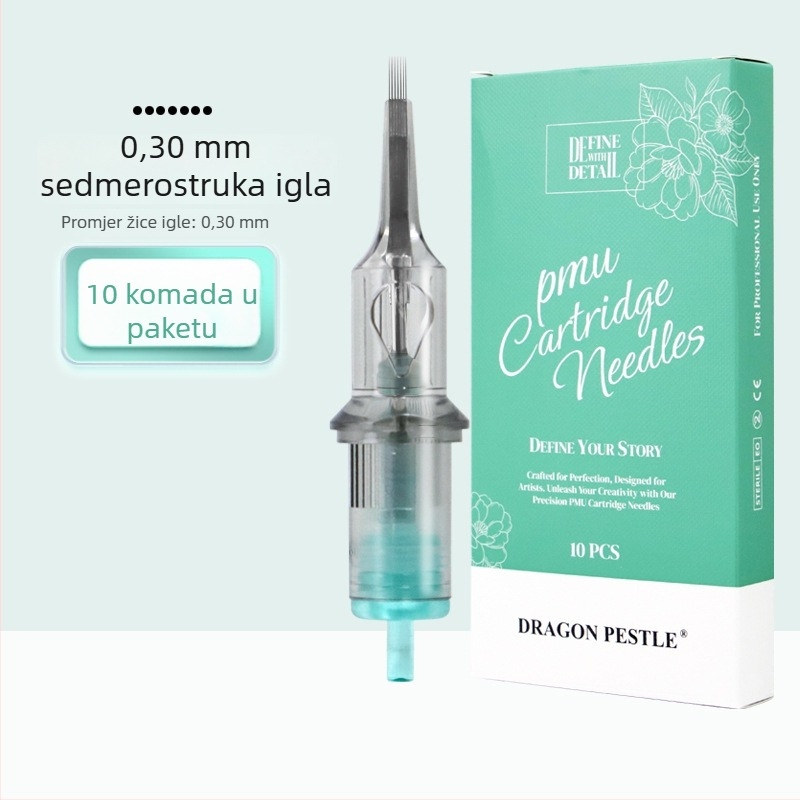 Jednokratna All-in-One PMU igla za tetoviranje obrva, usana i konture očiju