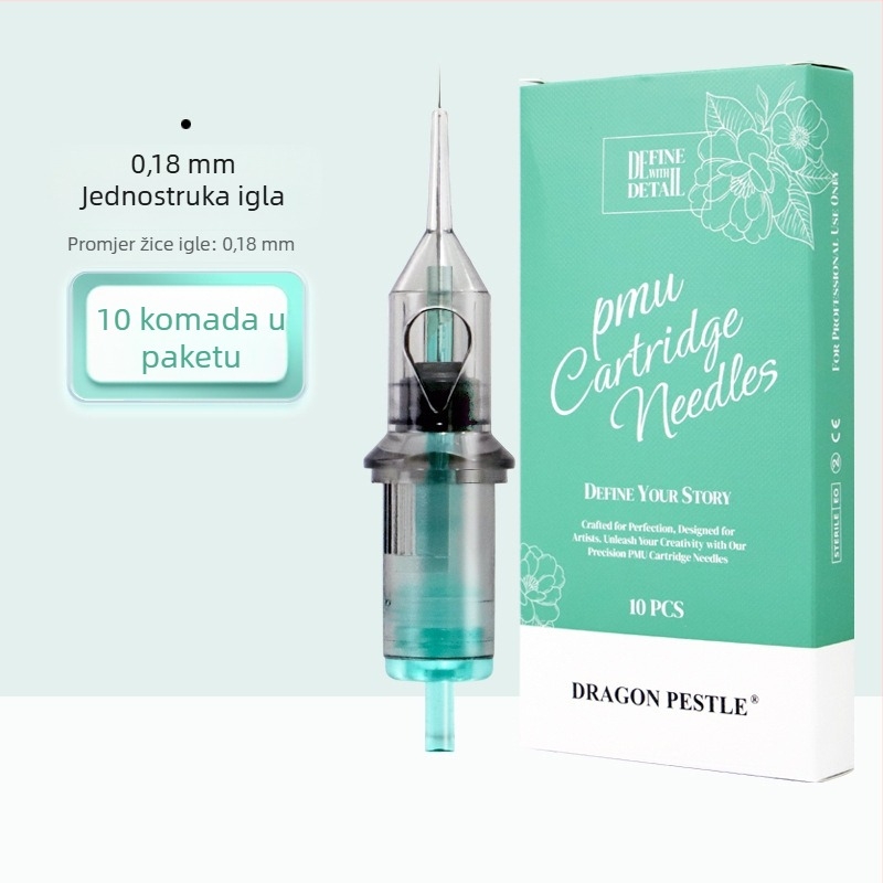 Jednokratna All-in-One PMU igla za tetoviranje obrva, usana i konture očiju