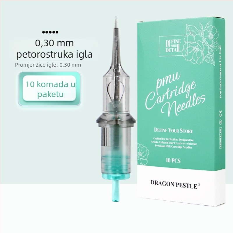 Jednokratna All-in-One PMU igla za tetoviranje obrva, usana i konture očiju