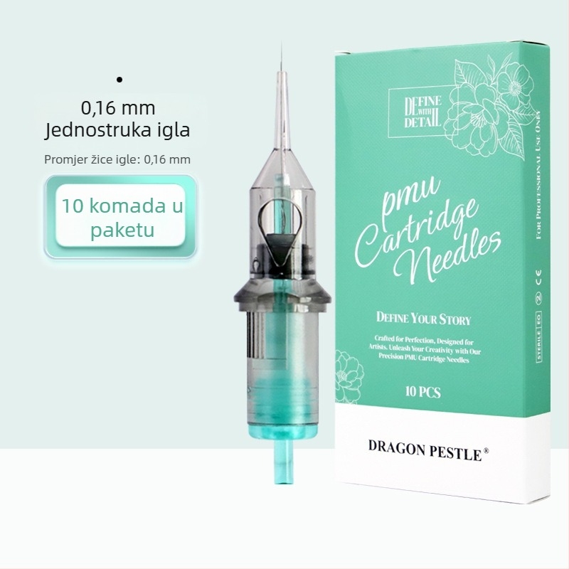 Jednokratna All-in-One PMU igla za tetoviranje obrva, usana i konture očiju