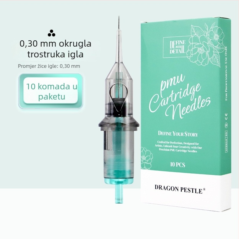 Jednokratna All-in-One PMU igla za tetoviranje obrva, usana i konture očiju