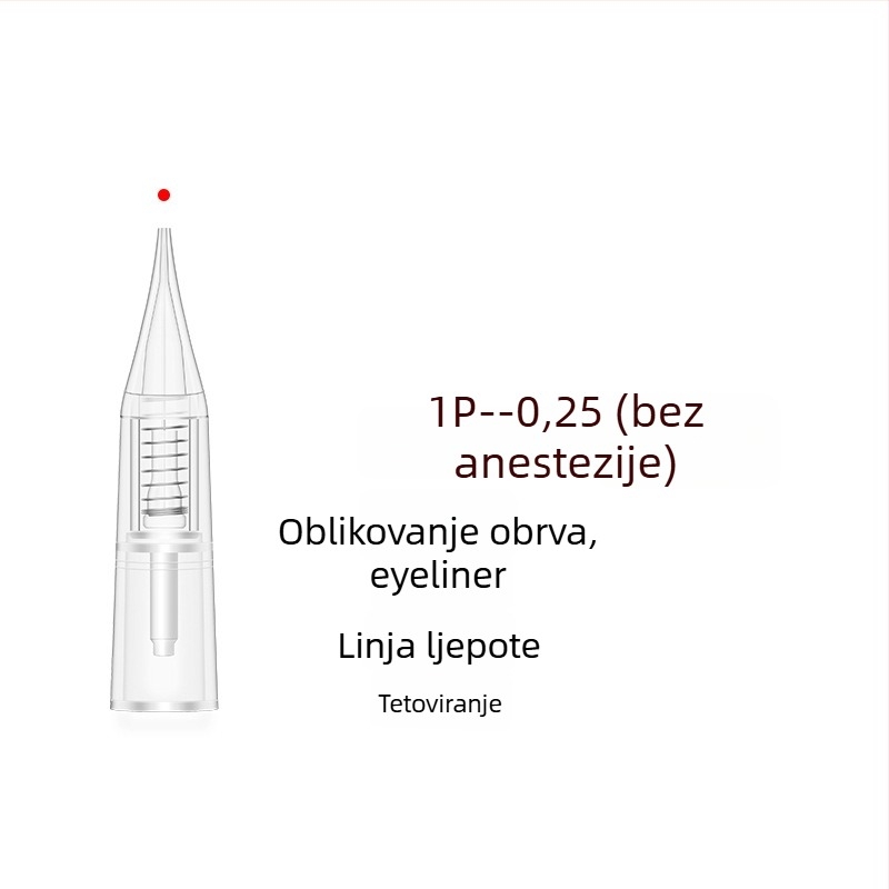 Tetovirajuća igla za stroj za mikrobladiranje, univerzalna kompatibilnost, neto težina 20 g, 100 komada u paketu, licencirana privatna oznaka