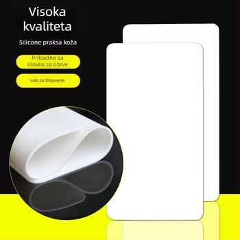 Silikonska koža za vježbanje tetoviranja obrva, prazna ravna koža, za početnike, alat za vježbanje polupermanentnog makeup-a