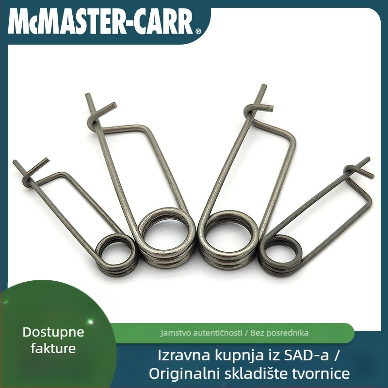 Split pin, nehrđajući čelik, McMaster-Carr, dio 90026A107, standard GB879-86