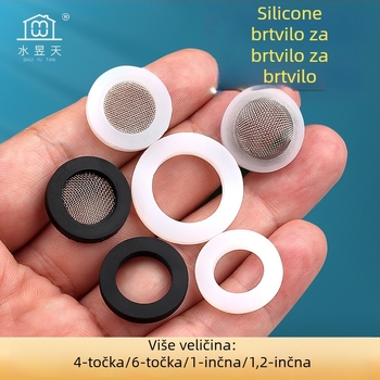 Brtvna podloška za ulaz vode i tuš crijev — silikon i nitrilna guma, Water in Heaven, moderni minimalistički stil