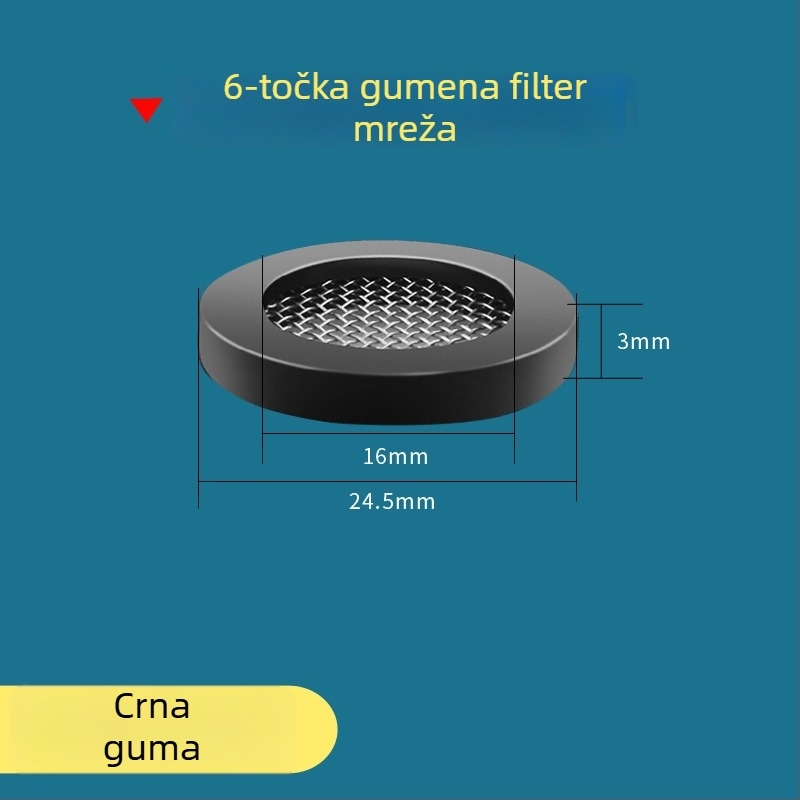 Brtvna podloška za ulaz vode i tuš crijev — silikon i nitrilna guma, Water in Heaven, moderni minimalistički stil
