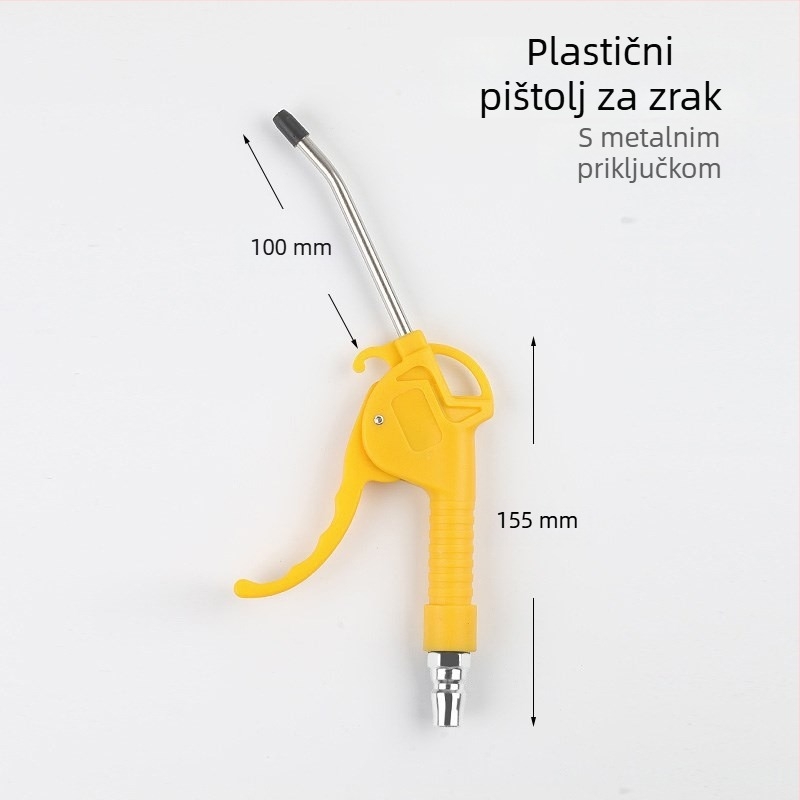 Sanyu AR-10 pneumatski pištolj za izduvavanje prašine, visokotlačno čišćenje prašine, piston od plastike-čelika, 0,15 kg