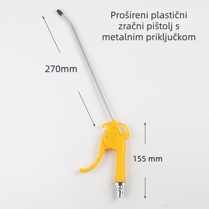 Sanyu AR-10 pneumatski pištolj za izduvavanje prašine, visokotlačno čišćenje prašine, piston od plastike-čelika, 0,15 kg
