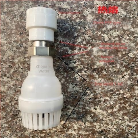 Pumpa za vodu s automatskim usisavanjem, donjim ventilom, plastičnim povratnim ventilem i filtrirajućom mrežom