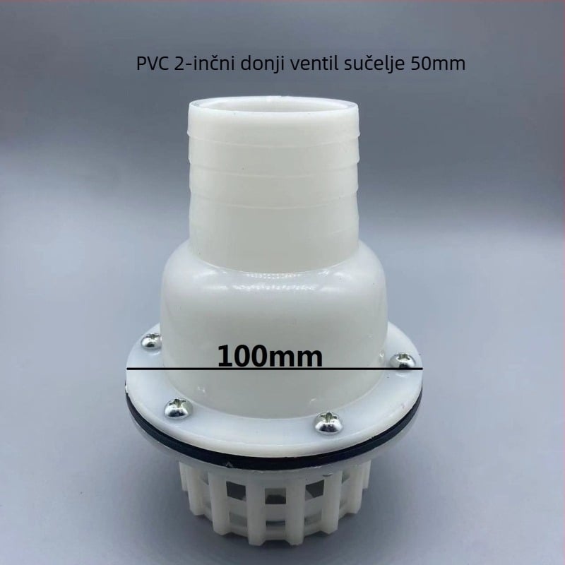 Pumpa za vodu s automatskim usisavanjem, donjim ventilom, plastičnim povratnim ventilem i filtrirajućom mrežom