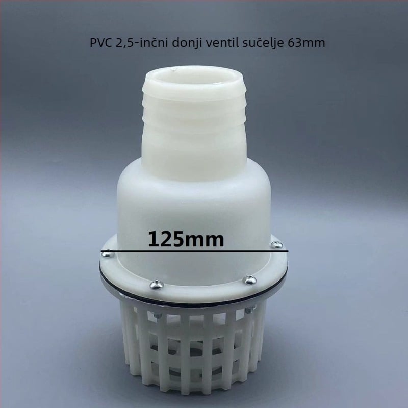 Pumpa za vodu s automatskim usisavanjem, donjim ventilom, plastičnim povratnim ventilem i filtrirajućom mrežom