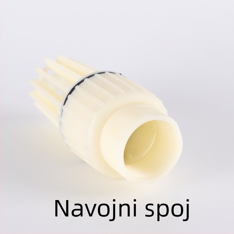 PVC plastična donja ventila s unutarnjim navojem – uzvratni ventil za pumpu vode i bunar