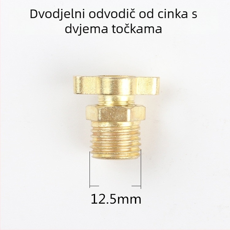 Bezoslani odvodi zraka kompresor – vijak ventil, bakreno kućište, ručno upravljanje, jednosmjeran protok, leptir ventil, brzi ispušni ventil