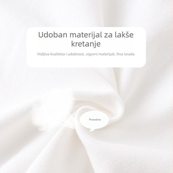 Dječja košulja, stil princeze, ovratnik s reverom, 100% pamuk, dugi rukavi