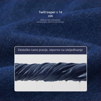 Dječja denimska košulja-jakna za dječake, Left West, preppy stil, dugi rukav, pamuk mješavina, proljeće-jesen