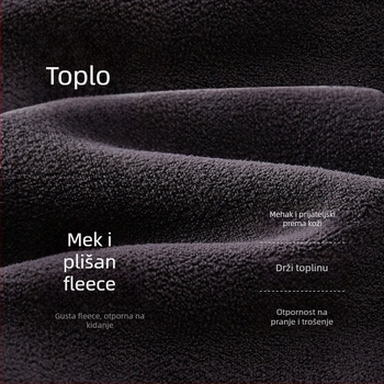 Dječje traperice s flis podsuknjom, ravni kroj, pamuk smjesa, niski pojas, za uzrast 3–8 godina