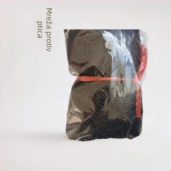 Mreža protiv ptica od visokoučinkovitog poliestera | Otvori 3x3 | Promjer vlakna 150 d | Životni vijek 0,6 | Marka Jun Hongtu