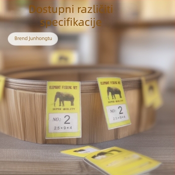 Poliesterna uvijena nit, otvor 3×3, promjer vlakna 150D, marka Jun hongtu, za nove i kreativne projekte