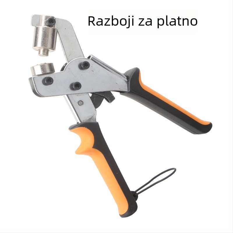 Set kliješta za očice i kopče za platnene cerade – rupe 6/10 mm, čelik 45#, 0,51 kg, Sky Tiger