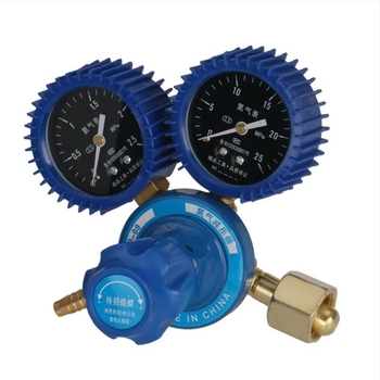 Regulator dušika s dijafragmatskim tlakomjerom, raspon 2.5/25, unutarnji navoj, nominalni promjer 8, temperatura okoline 30°C