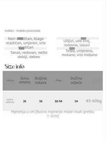 Majica od viskoze, dugi rukav, okrugli ovratnik, elegantan gradski stil (Zima 2025)
