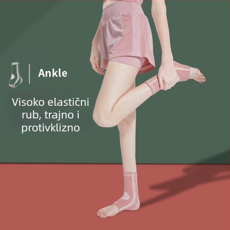 Navlaka za gležanj za odrasle - Najlon/Spandeks/Elastična vlakna - Pogodno za košarku