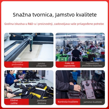 Double Dreamer Torbica za alat na pojasu, Višenamjenska torba oko pojas, Vodootporna Oxford tkanina, Deblja mala električarska torbica, Stil ZC-YB-003