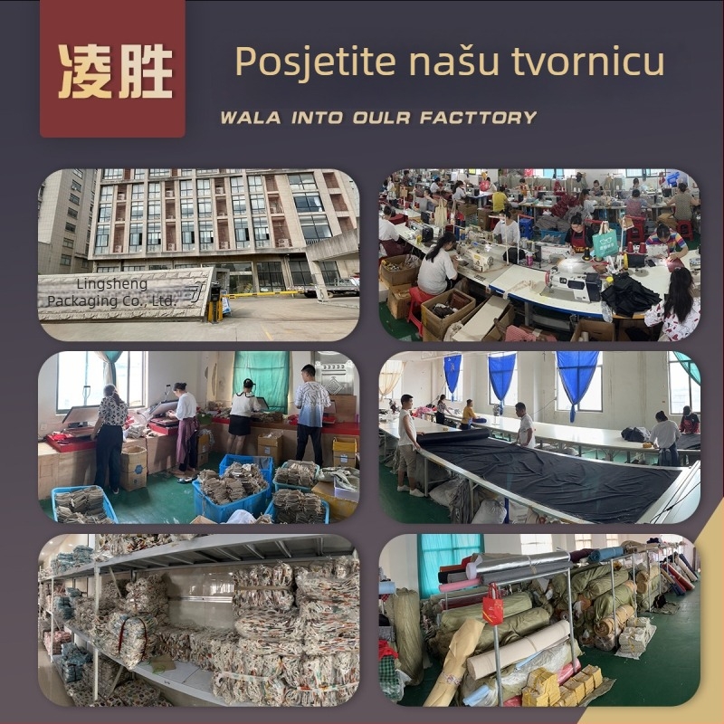 Vrećica za bagetu sa šňom, od lana i pamuka, za pakiranje kruha; mogućnost tiskanja logotipa; licencirana privatna oznaka