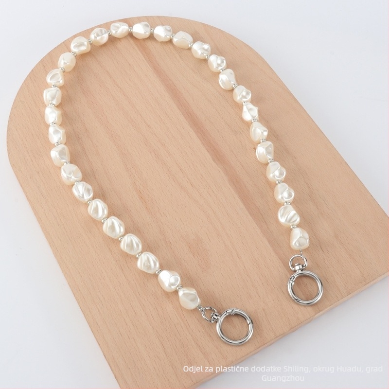 Remen za torbu s lancem s perlama - ručno izrađen Plastic Feng SL204, plastika + smola, prozračan, olakšava teret, nova nacionalna trend