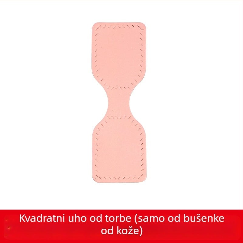 Yiyaxuan Kožni dodaci za torbu – prirodna koža, dvostruka goveđa koža, prilagodljiv, jednobojni