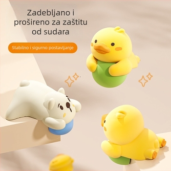 Zaštita kutova protiv udaranja za dječje stolove i krevete - mekani PVC s akrilnim ljepilom, paket 200 kom.