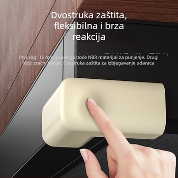 Dječji set zaštitnih kutova za namještaj s pravim kutom — zaštita rubova, marka Sticky product exchange