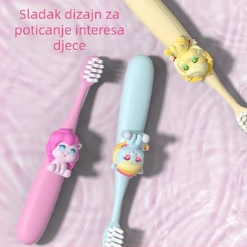 Ručna dječja četkica za zube s mekim vlaknima (paket od šest; model CKT25-9-1; Brush mibala; za djecu)