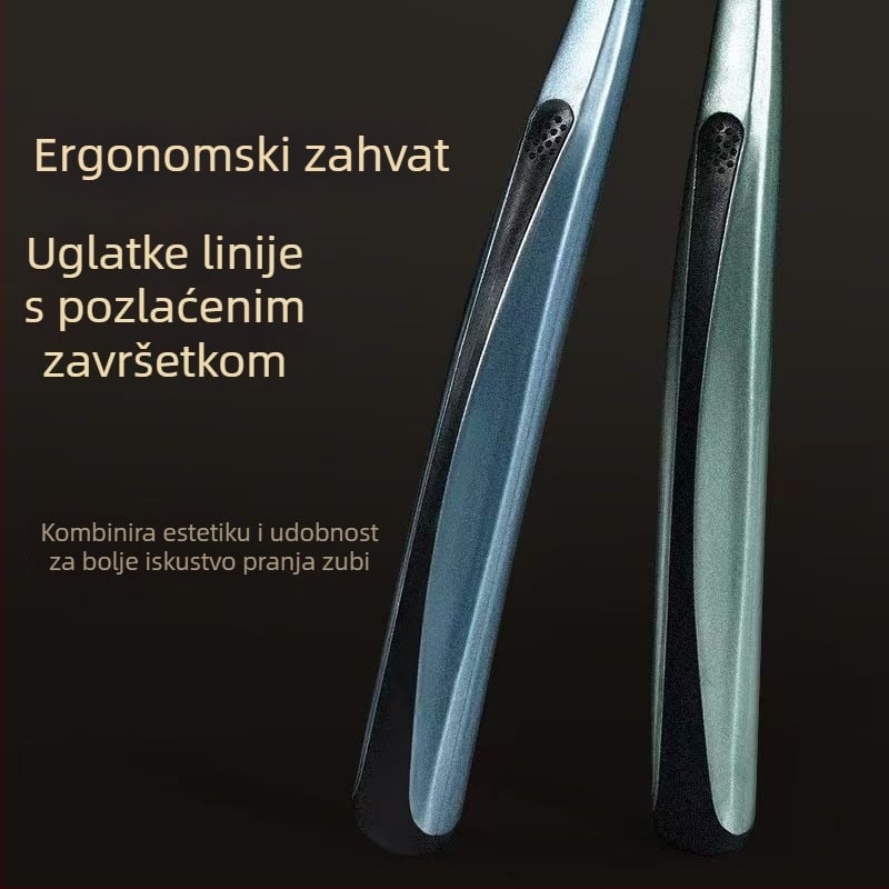 Healthy četkica za zube, mekane vlakna, za odrasle, ručna, 5 kom.