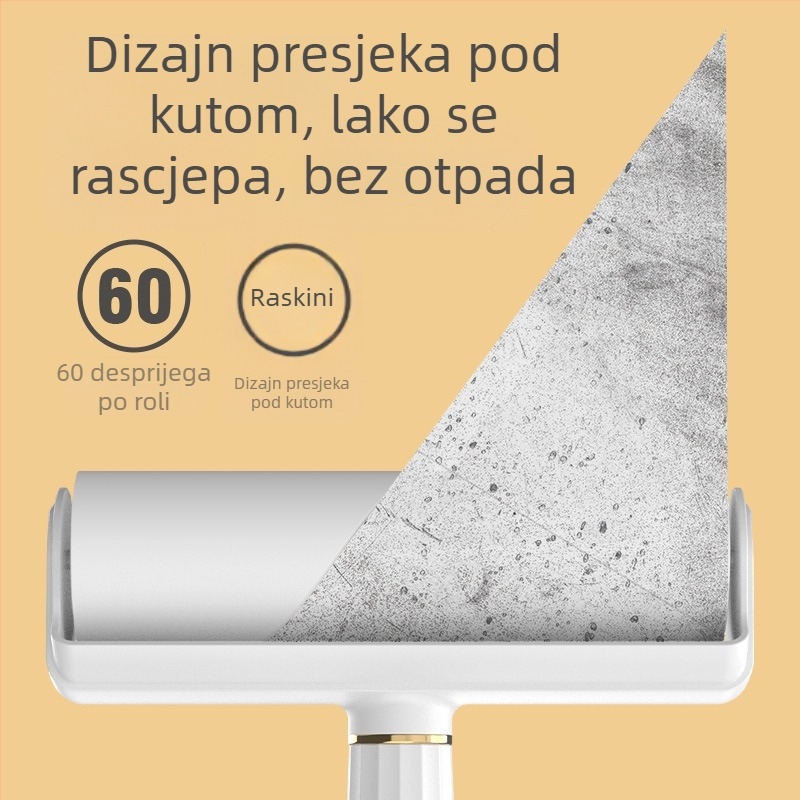 Rola za uklanjanje dlaka za odjeću i kućne ljubimce (Materijal: Plastika; Marka: Only Beautiful; Stil: Lagani luksuz; Kategorija: Uklanjanje dlaka; Izlazak na tržište: Ljeto 2023)