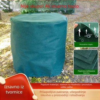 Kupolasti zaštitni pokrov za biljke protiv mraza - plastični zaštitni omotač za zimovanje biljaka i voćnih stabala