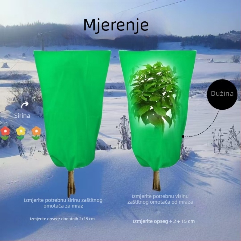 Netkani zaštitni pokrov za biljke protiv smrzavanja, za vrt i povrće, kod N2inxfbj, materijal: provjerite s korisničkom službom, namjena: zaštita