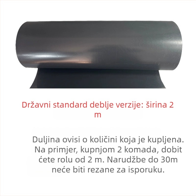 Ploča za blokiranje korijena za krovnu vrt, plastična, sprječava probijanje korijena