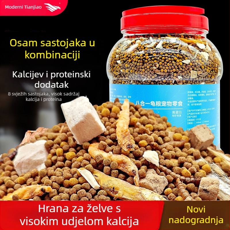 Hrana za kornjače – granulirana, hrana za akvarijske kućne ljubimce, marka Modern Tianjiao