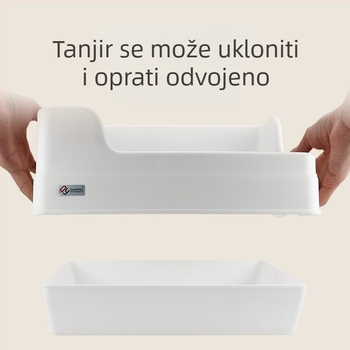 Dayang toalet za zeca – protiv prevrnuća, protiv mokrenja, materijali: PP, ph+ps, metal, model 5203