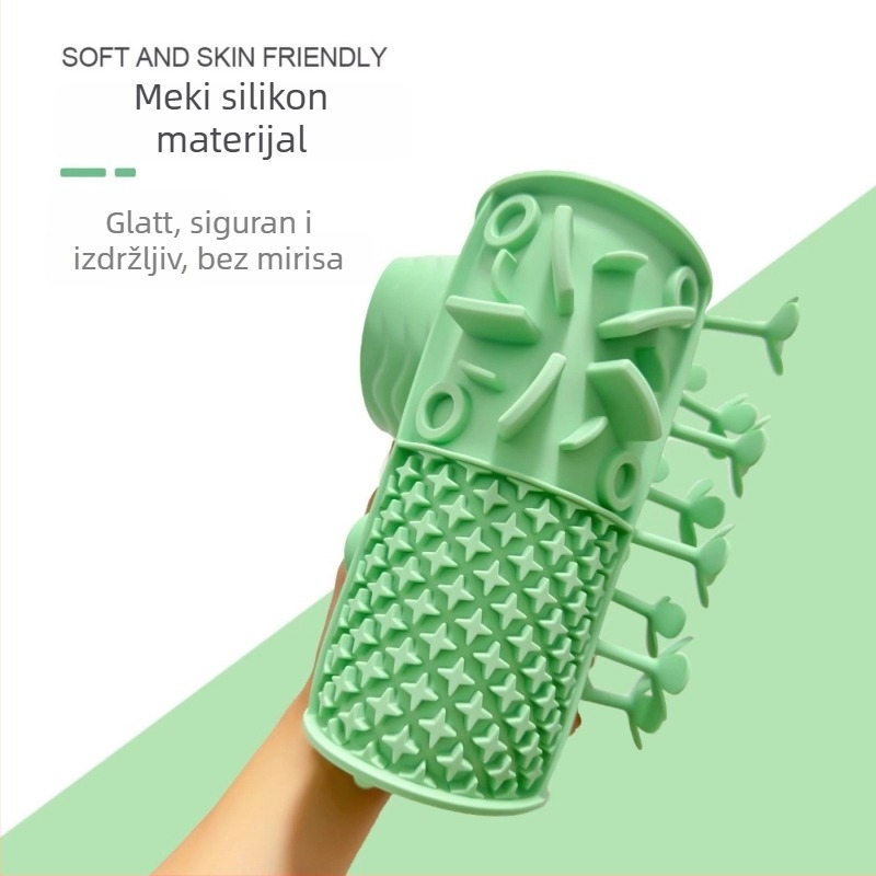 Silikonska podloga za lizanje za kućne ljubimce s usisnom cupom – 4u1 zdjela za sporo hranjenje