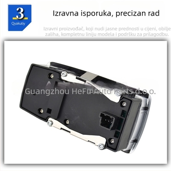 Električni prekidač za podizanje stakla Mercedes-Benz, model A1698206610, kompatibilan s W245/B200, ABS, napon: standardni