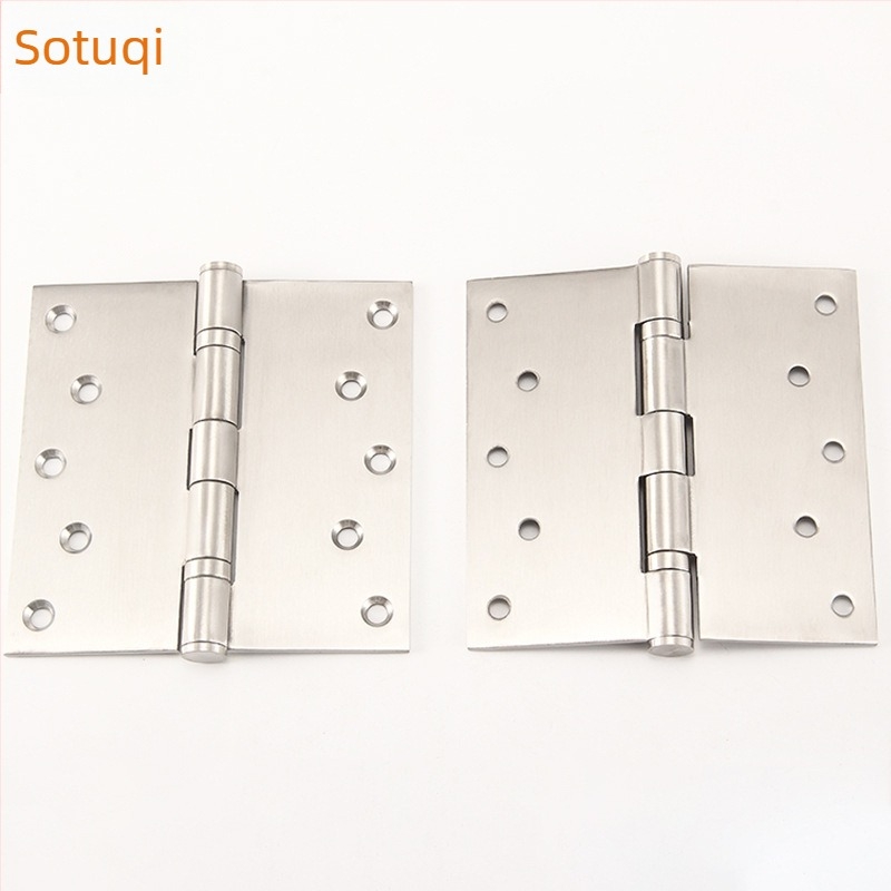 Sotegu Nerđajući čelik šarka za sklopive drvene vrata, završna obrada: brušeni nehrđajući čelik, stil: moderni jednostavan