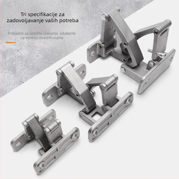 Šarnír kamena vrata — nehrđajući čelik, model 2025.5.13, za hidrantske kutije, skrivene vrata i šahtne otvore