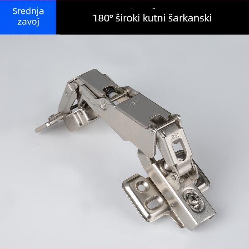 180° hidraulični šarniri za ormariće i ormare — hladno valjani čelik