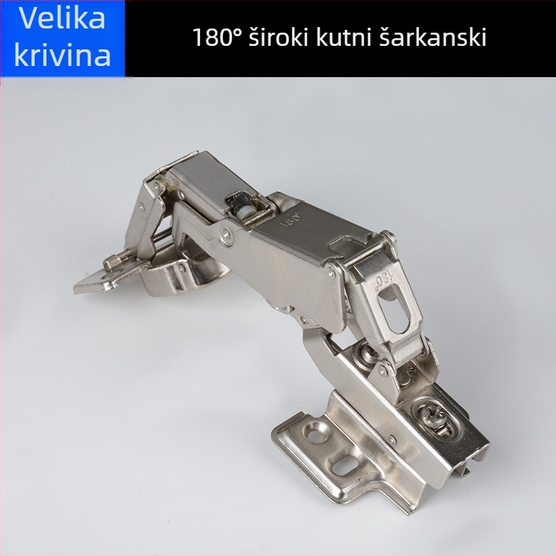 180° hidraulični šarniri za ormariće i ormare — hladno valjani čelik