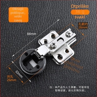 Megsbon šarke za staklena vrata, moderan i minimalistički stil, materijal: hladno valjani čelik, modeli: potpuno pokriveno / djelomično pokriveno / ugradbeni