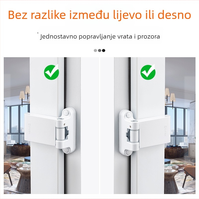 Top valley 1f3c07-težna vrata šarka za PVC prozor/vrata, cinkova legura, obična debela šarka, premazana završna